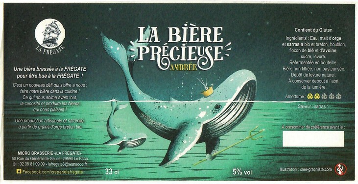 Etiquette BRASSERIE LA FREGATE 02