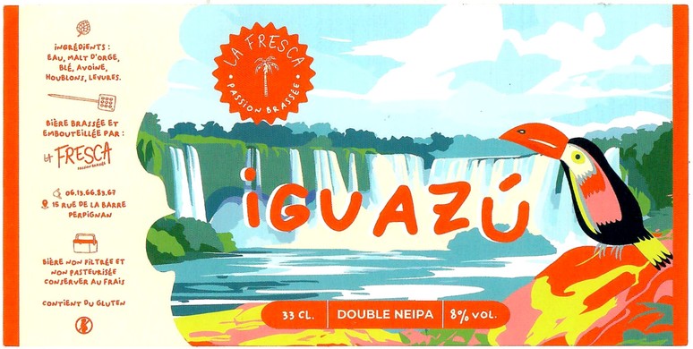 Etiquette BRASSERIE LA FRESCA 06