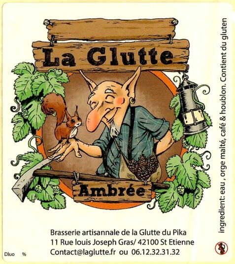 Etiquette BRASSERIE LA GLUTTE DU PIKA 03