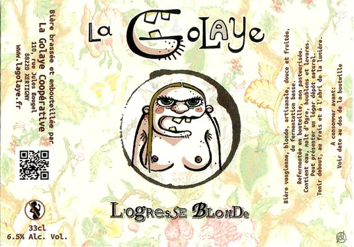 Etiquette BRASSERIE LA GOLAYE 02