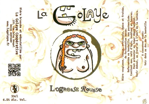 Etiquette BRASSERIE LA GOLAYE 04