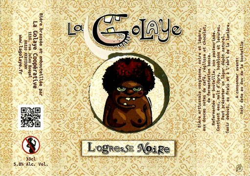 Etiquette BRASSERIE LA GOLAYE 15