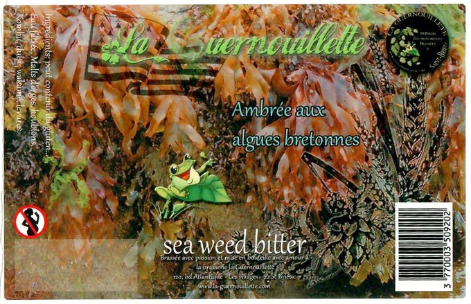 Etiquette BRASSERIE LA GUERNOUILLETTE 56