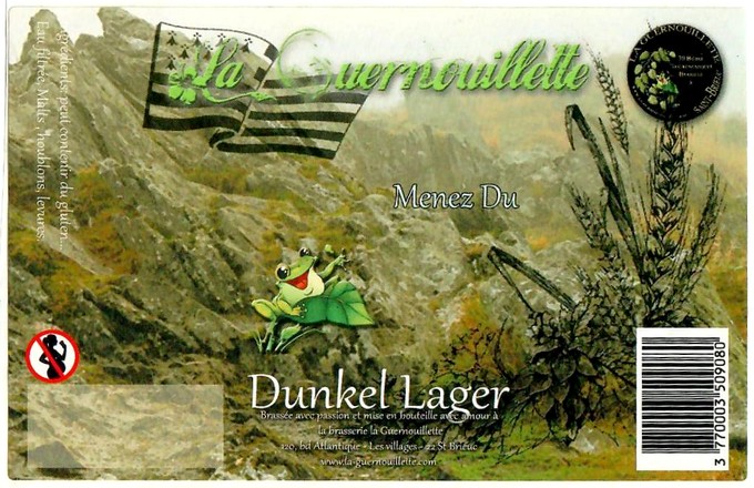 Etiquette BRASSERIE LA GUERNOUILLETTE 60