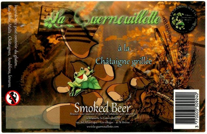 Etiquette BRASSERIE LA GUERNOUILLETTE 64