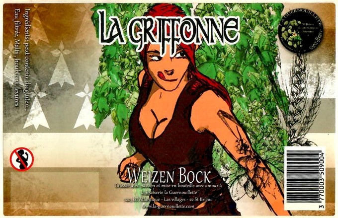 Etiquette BRASSERIE LA GUERNOUILLETTE 65