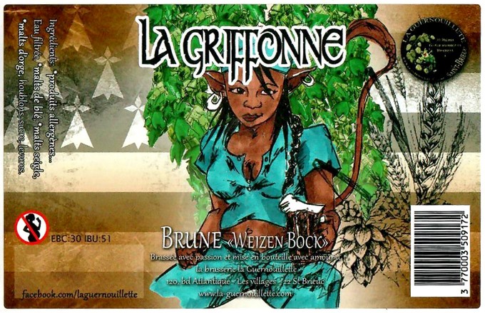 Etiquette BRASSERIE LA GUERNOUILLETTE 66