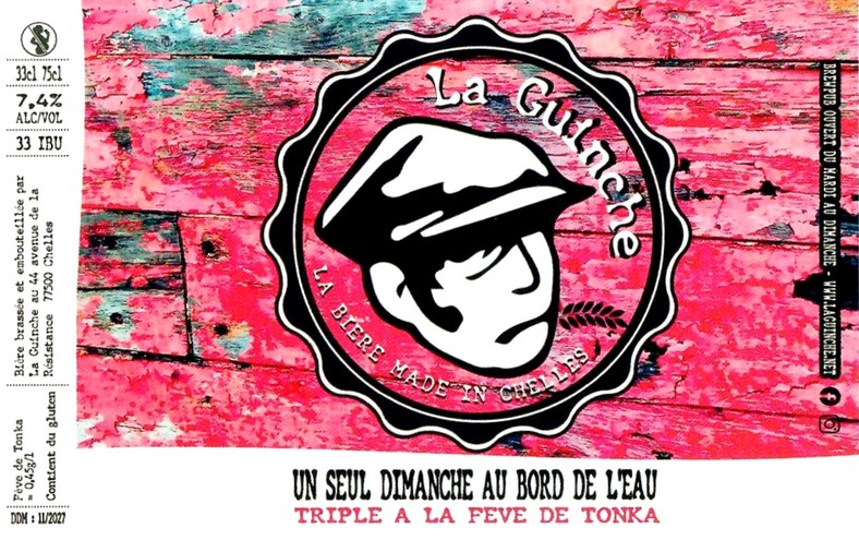 Etiquette BRASSERIE LA GUINCHE 49