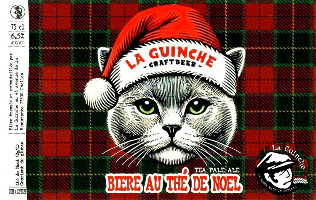 Etiquette BRASSERIE LA GUINCHE 56