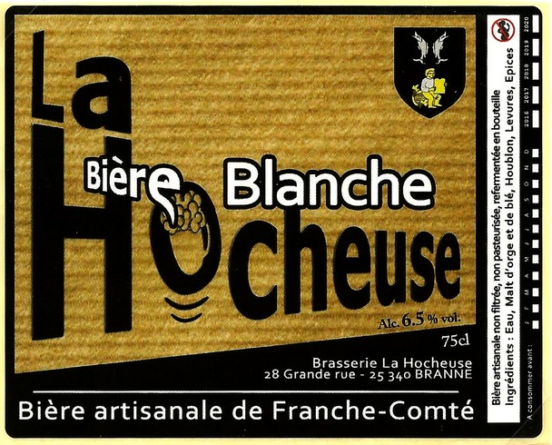 etiquette BRASSERIE BIERES DU DOUBS 02