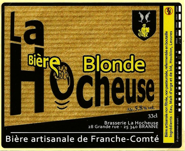 etiquette BRASSERIE BIERES DU DOUBS 03