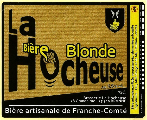 etiquette BRASSERIE BIERES DU DOUBS 04