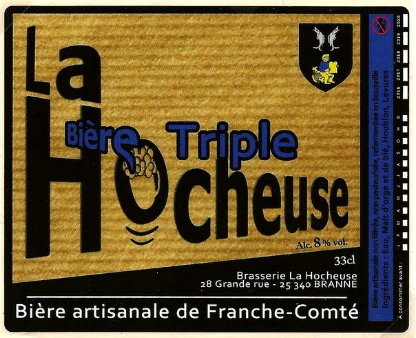 etiquette BRASSERIE BIERES DU DOUBS 06