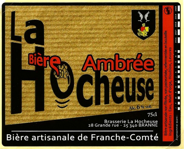 etiquette BRASSERIE BIERES DU DOUBS 09