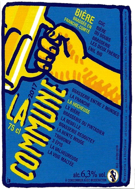 etiquette BRASSERIE BIERES DU DOUBS  12