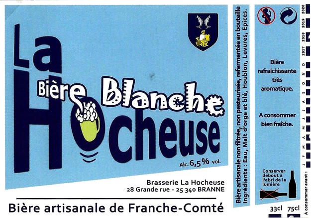 etiquette BRASSERIE BIERES DU DOUBS 15