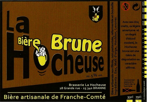 etiquette BRASSERIE BIERES DU DOUBS 16