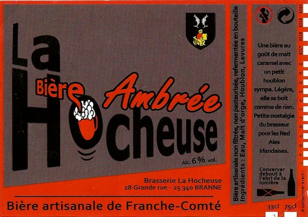 etiquette BRASSERIE BIERES DU DOUBS 17