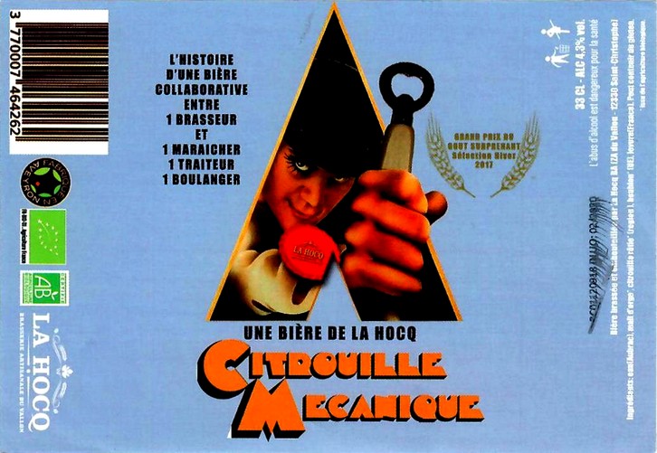 etiquette BRASSERIE LA HOCQ 14