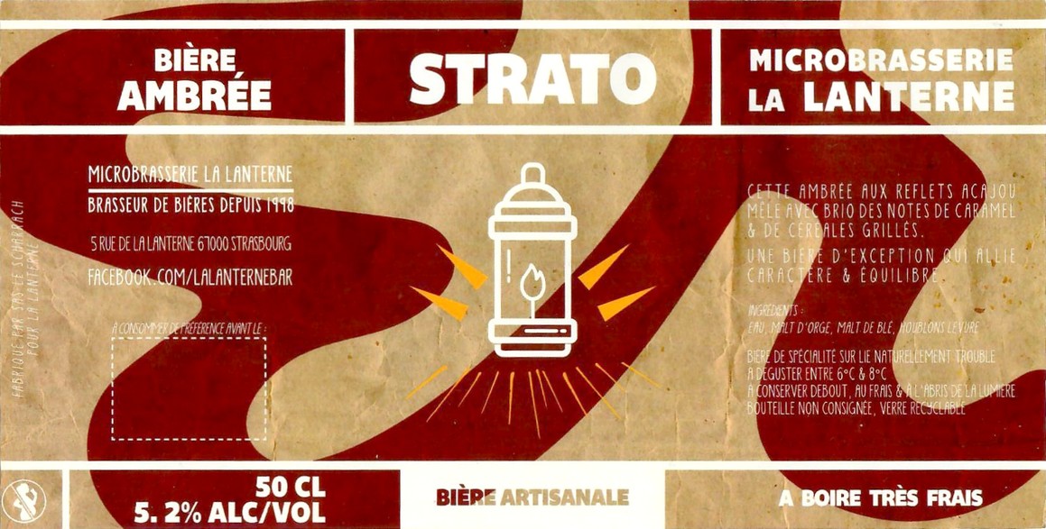 Etiquette BRASSERIE LA BIERE DU SCHARRACH 06