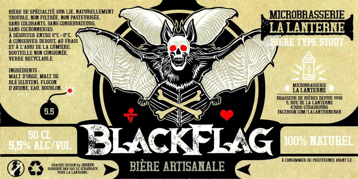 Etiquette BRASSERIE LA BIERE DU SCHARRACH 08