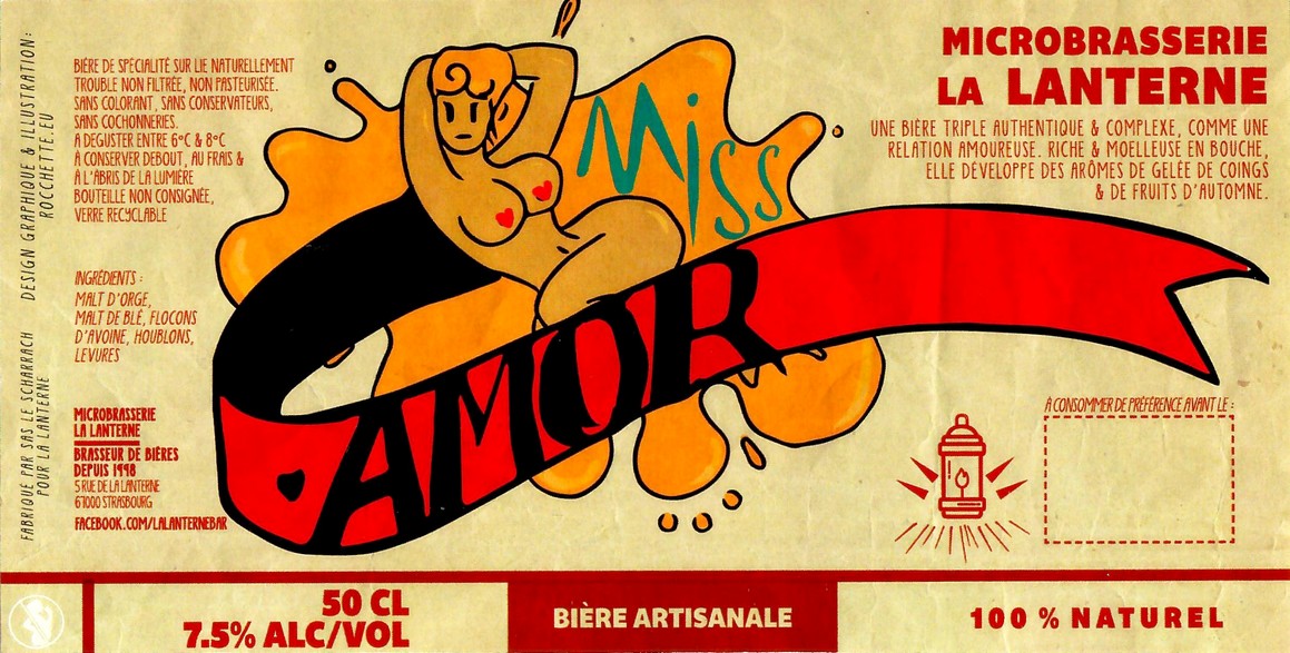 Etiquette BRASSERIE LA BIERE DU SCHARRACH 09