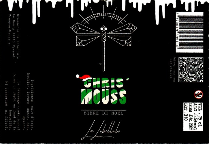 etiquette BRASSERIE LA LIBELLULE 02