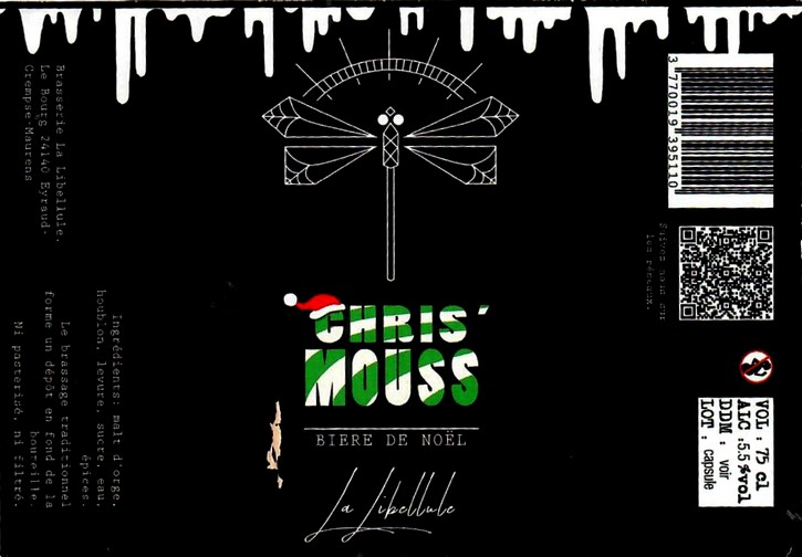 Etiquette BRASSERIE LA LIBELLULE 07