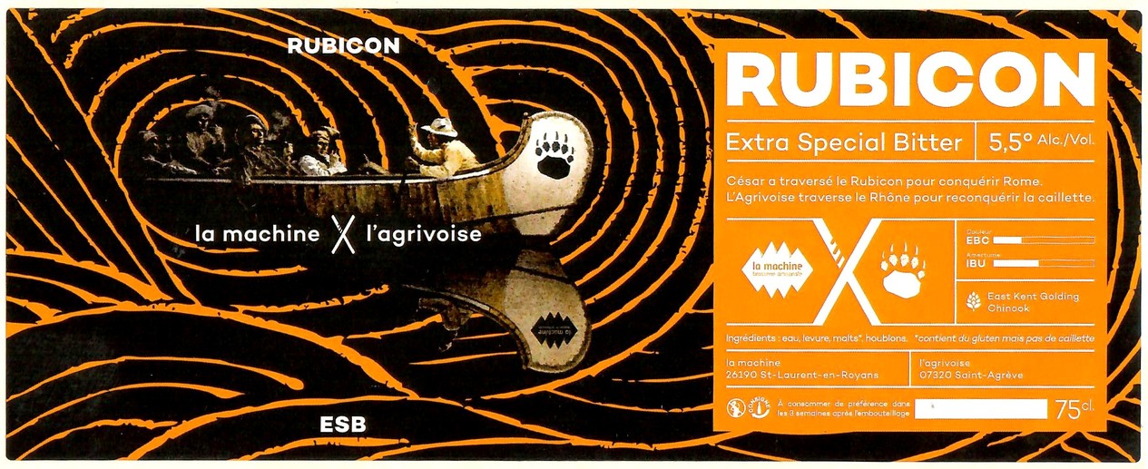 Etiquette BRASSERIE LA MACHINE 11