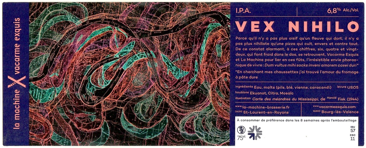 Etiquette BRASSERIE LA MACHINE 16