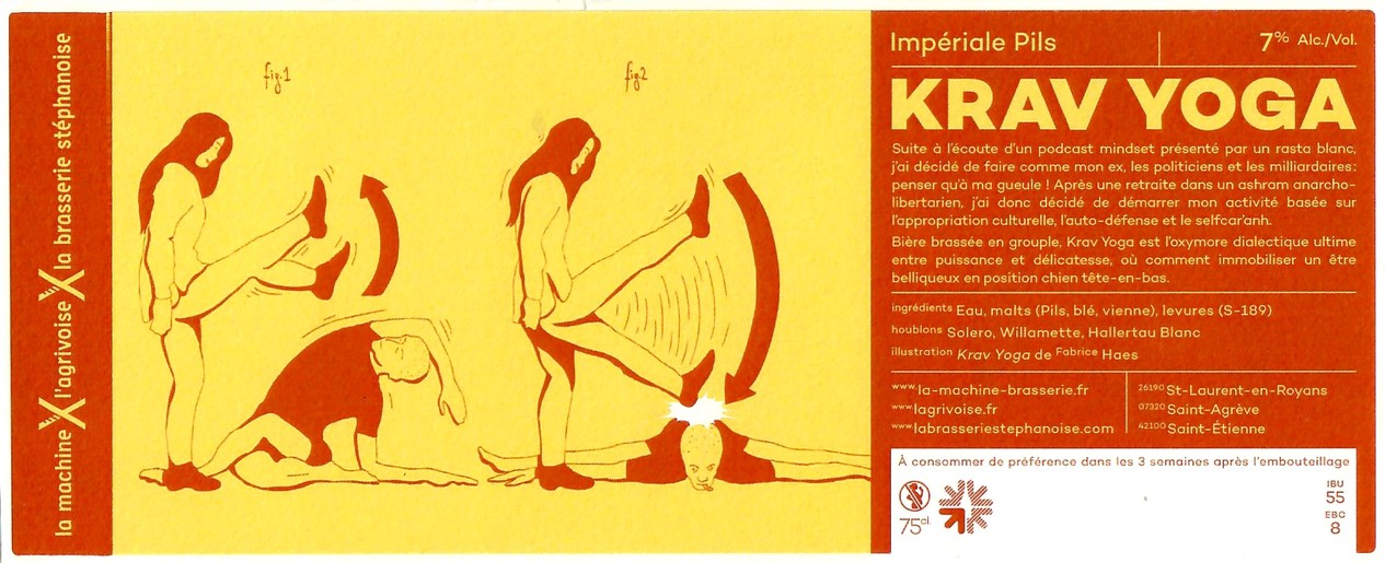 Etiquette BRASSERIE LA MACHINE 19