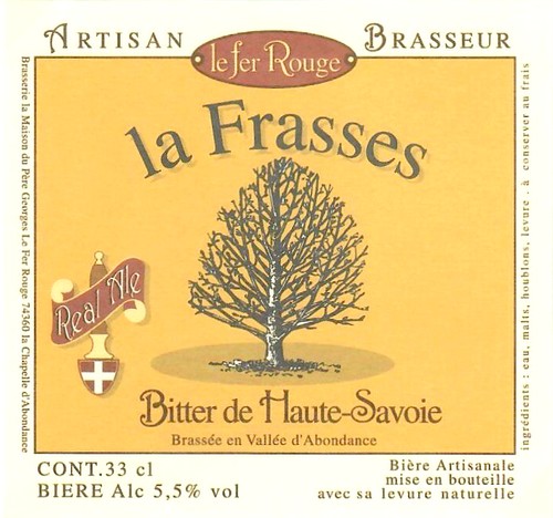 Etiquette BRASSERIE LA MAISON DU PERE GEORGES 01