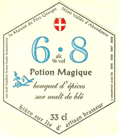 Etiquette BRASSERIE LA MAISON DU PERE GEORGES 05