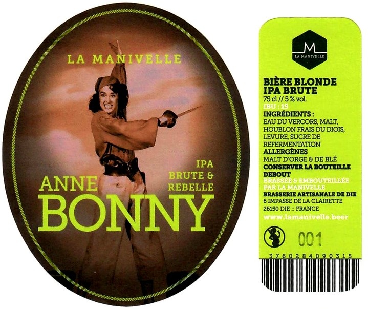 etiquette BRASSERIE LA MANIVELLE 27