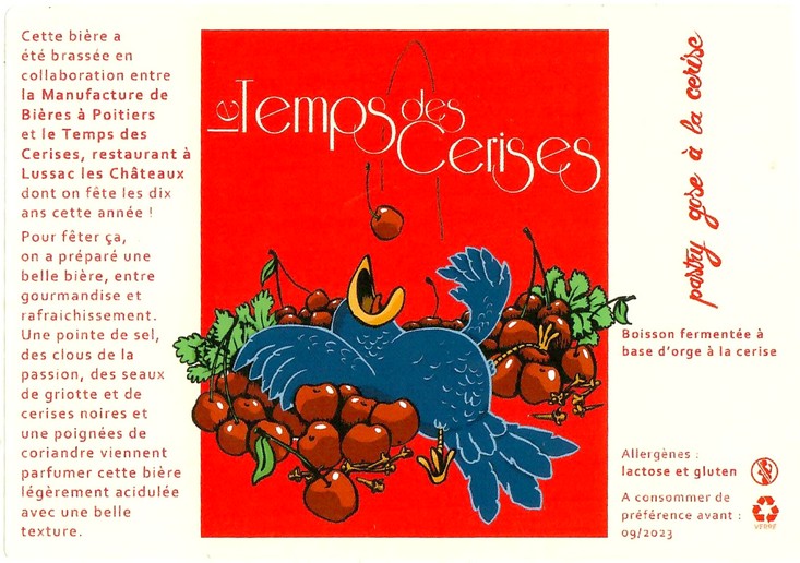 Etiquette BRASSERIE LA MANUFACTURE DE BIERES 29