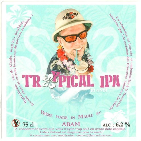 Etiquette BRASSERIE LA MAULOISE 11