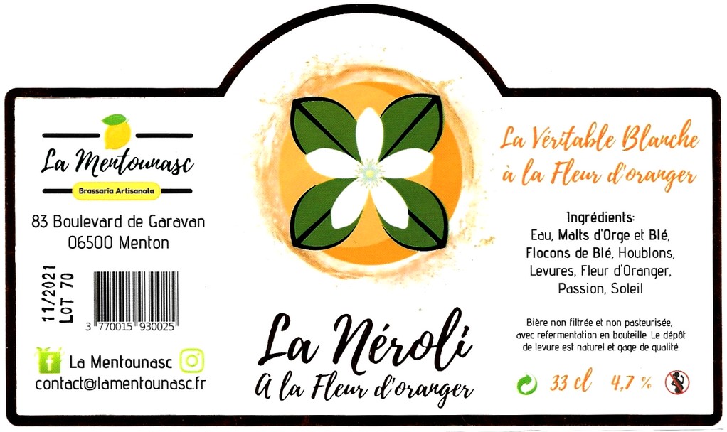 etiquette BRASSERIE LA MENTOUNASC 03