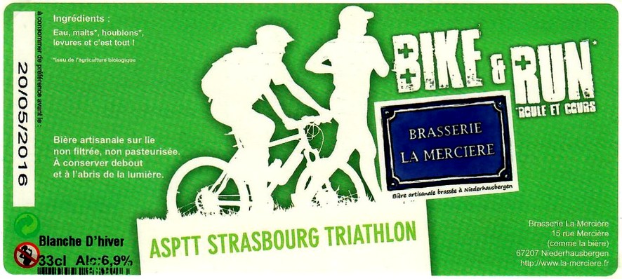 etiquette BRASSERIE LA MERCIERE 19