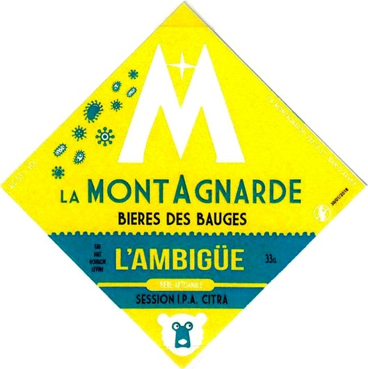 Etiquette BRASSERIE LA MONTAGNARDE 01