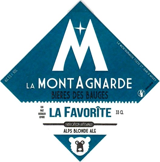 Etiquette BRASSERIE LA MONTAGNARDE 02