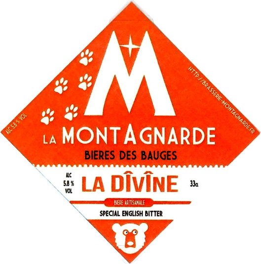 Etiquette BRASSERIE LA MONTAGNARDE 04
