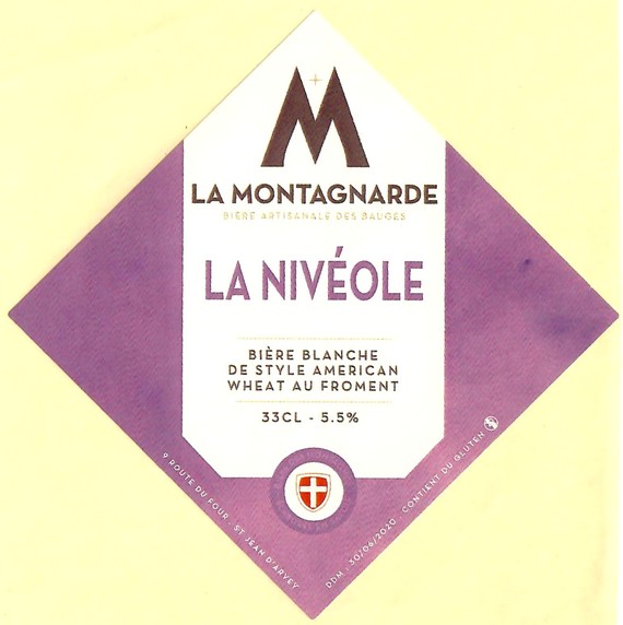 Etiquette BRASSERIE LA MONTAGNARDE 10