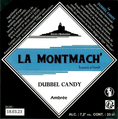 Etiquette BRASSERIE LA MONTMACH' 02