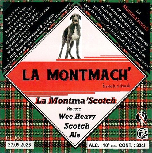 Etiquette BRASSERIE LA MONTMACH' 05