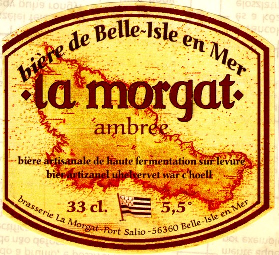 etiquette BRASSERIE LA MORGAT 01