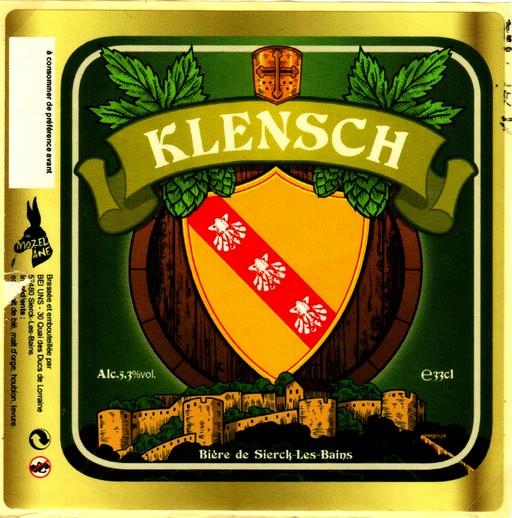 etiquette BRASSERIE LA MOZELANE 06