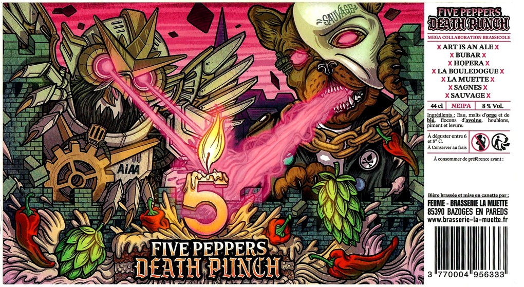 Etiquette BRASSERIE LA MUETTE 02