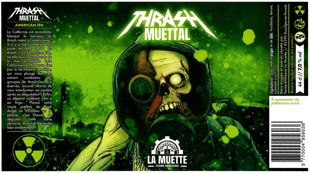 Etiquette BRASSERIE LA MUETTE 03