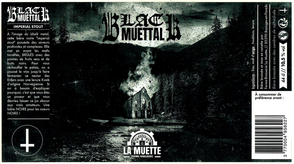 Etiquette BRASSERIE LA MUETTE 04