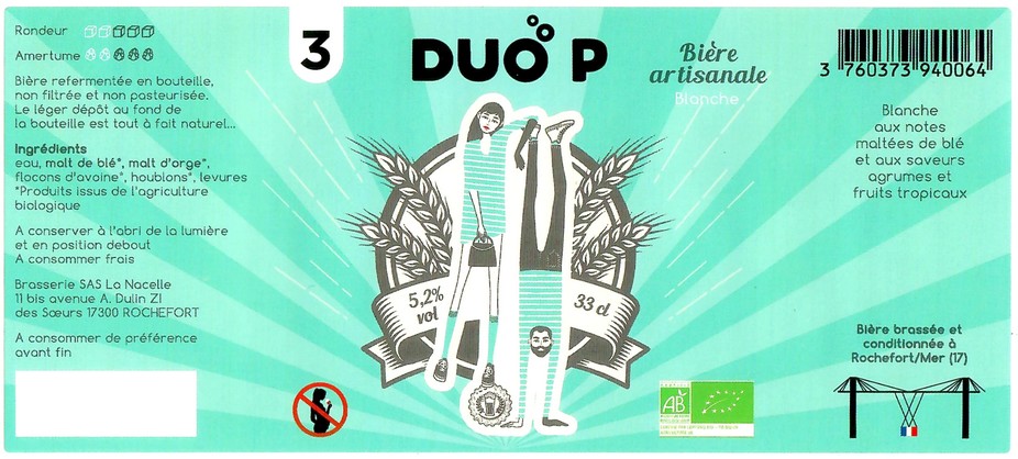 Etiquette BRASSERIE LA NACELLE 02